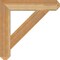 Ekena Millwork Traditional Craftsman Rough Sawn Bracket, Western Red Cedar, 4"W x 24"D x 24"H BKT04X24X24TRA04RWR - alternate 3